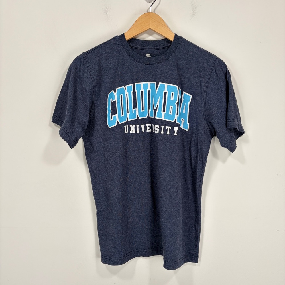 Colosseum Columbia University T-Shirt Mens Small Blue Heathered Ivy League NYC